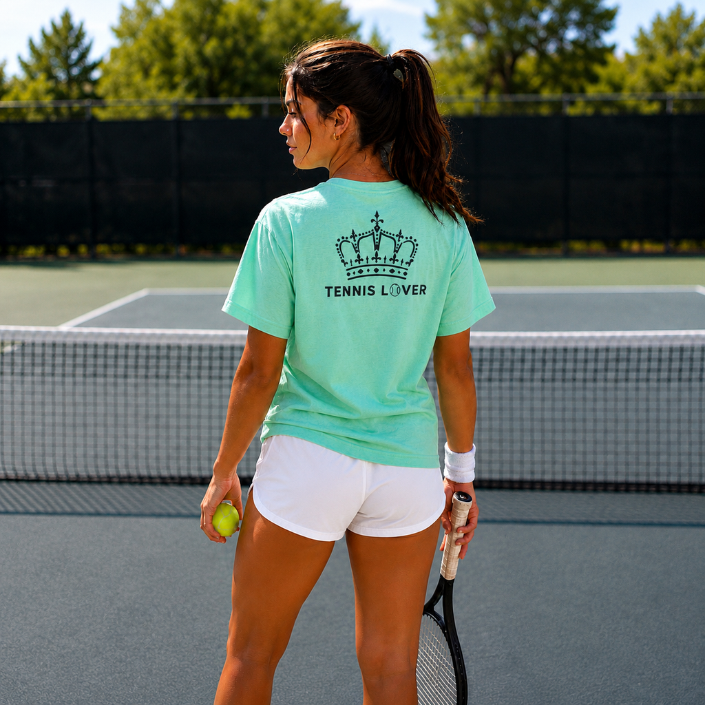 Tennis Lover Crown Tee