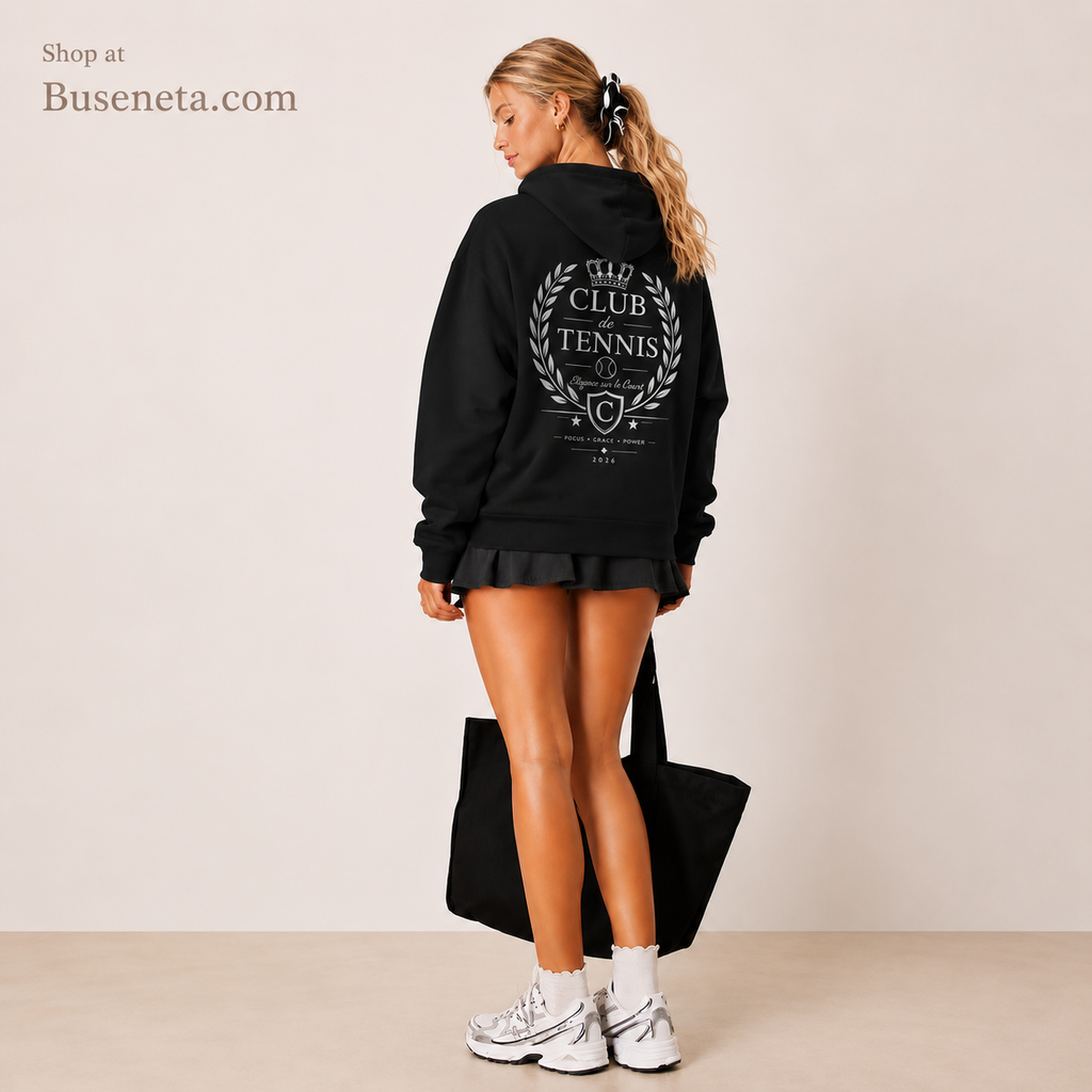 Club de Tennis Buseneta Pullover Hoodie
