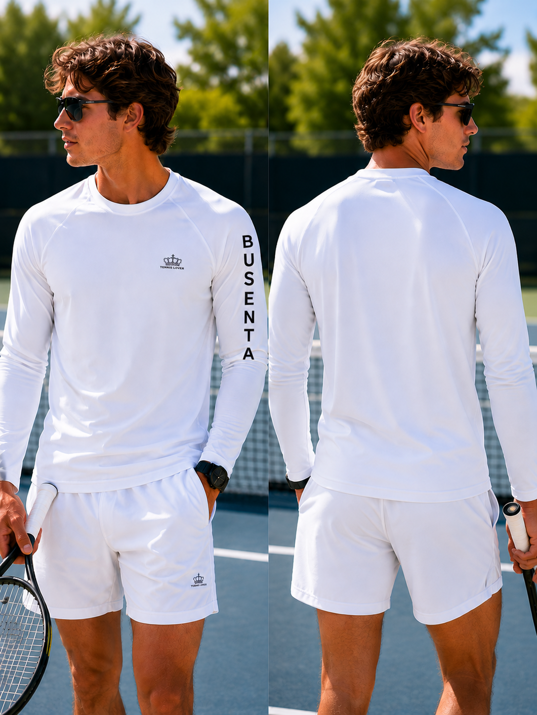 BUSENETA UV Long Sleeve Sun Protection Shirt
