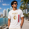 Peru Tennis Premium Lion Unisex T-Shirt